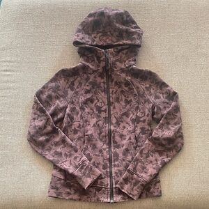 Lulu Lemon Full Zip Purple Scuba Hoodie
